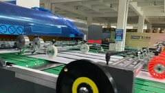 CHM single knife 450g roll to sheet cutting machine