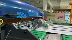 300m/min Coated Duplex Board With Grey Back sheeting machine paper reel to sheet cutting machine