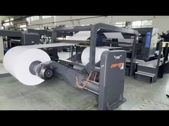 Twin Knife Paper Sheeting Machine Paper Reel To Sheet Cutting Machine